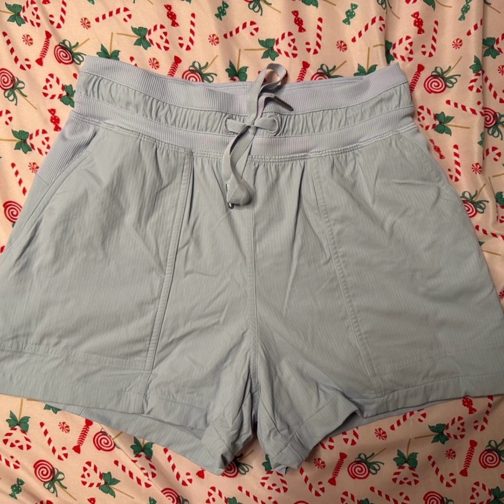 Lululemon Light Blue Dance Studio shorts